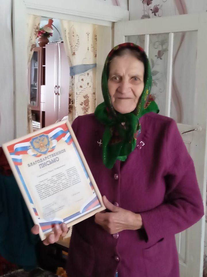 Раиса Родионова проработала в в Верхне-Колчуринской школе  45 лет