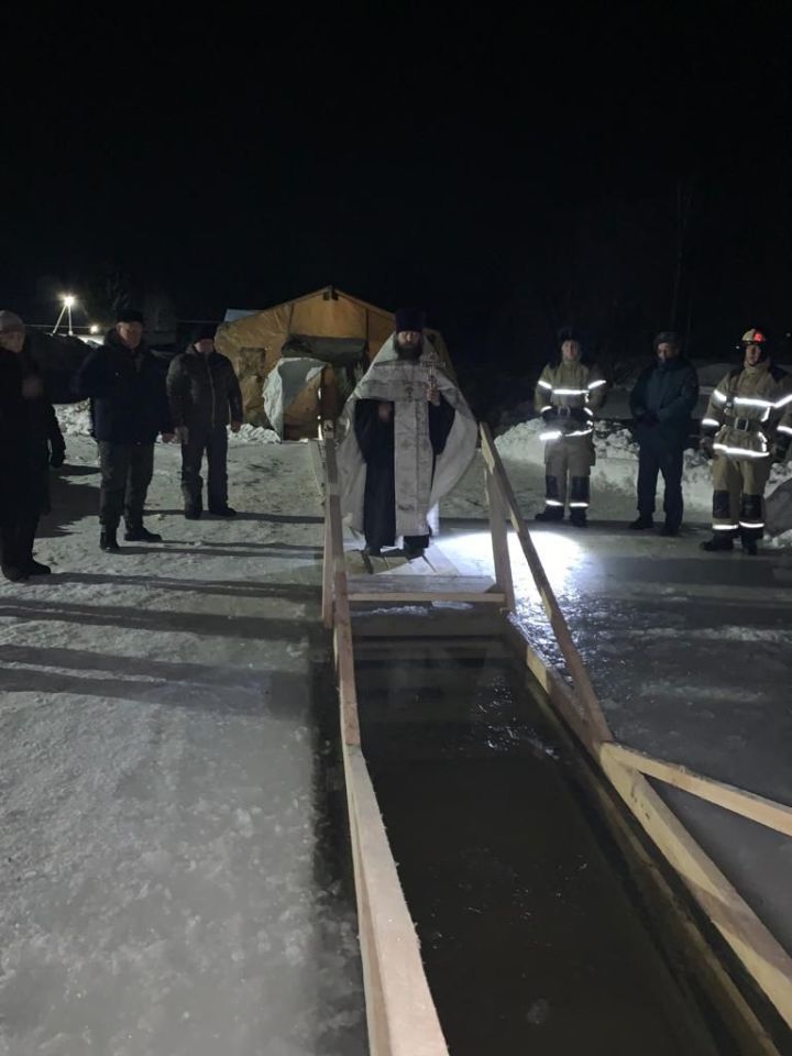 В Алькеевском районе православные христиане отметили Крещение Господне