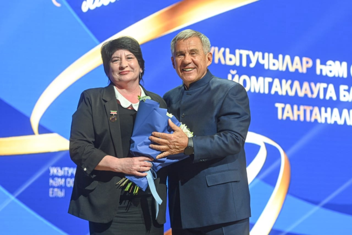 Гөлфия Билалова макатаулы исемгә лаек булды