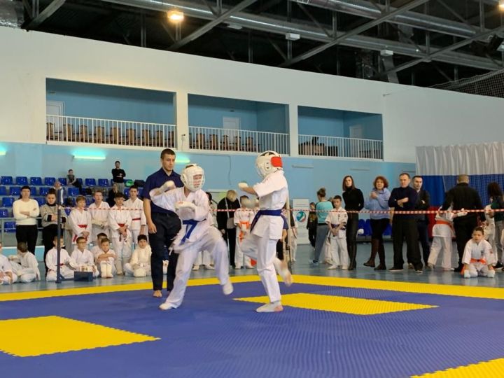 В универсальном спортивном зале «Алина» прошёл Рождественский турнир по киокусинкай