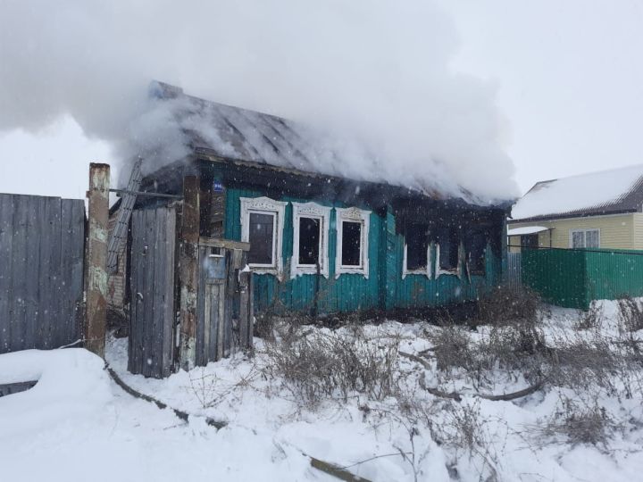 В Алькеевском районе на пожаре погиб хозяин дома