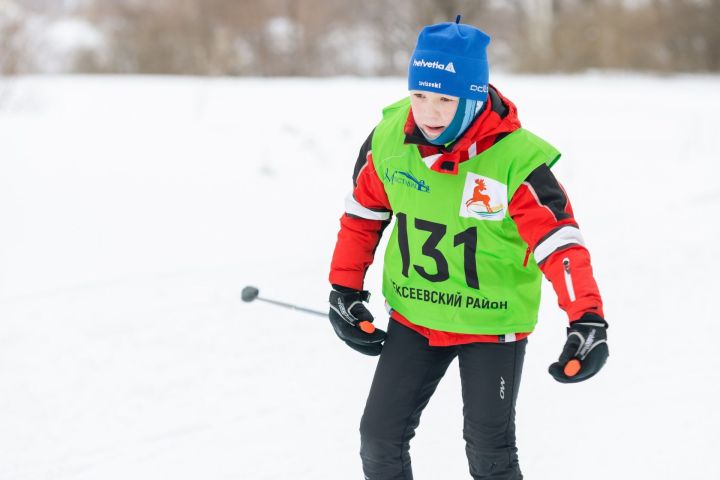 Алексей Ирдинкин занял первое место в лыжных гонках