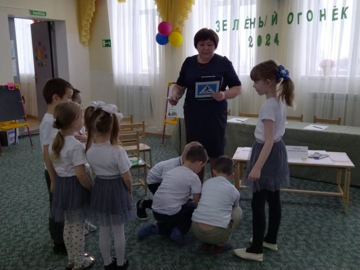 Воспитатели детских садов Алькеевского района соревновались в конкурсе «Зеленый огонек - 2024»
