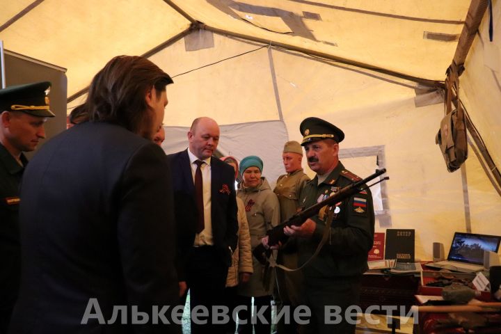 Әлки районында Бөек Җиңү көнен билгеләп үттеләр