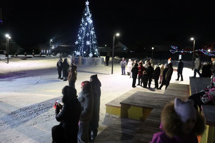 Әлки районында Яңа елны каршы алдылар