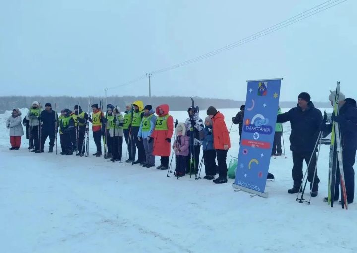 В Алькеевском районе прошли лыжные гонки