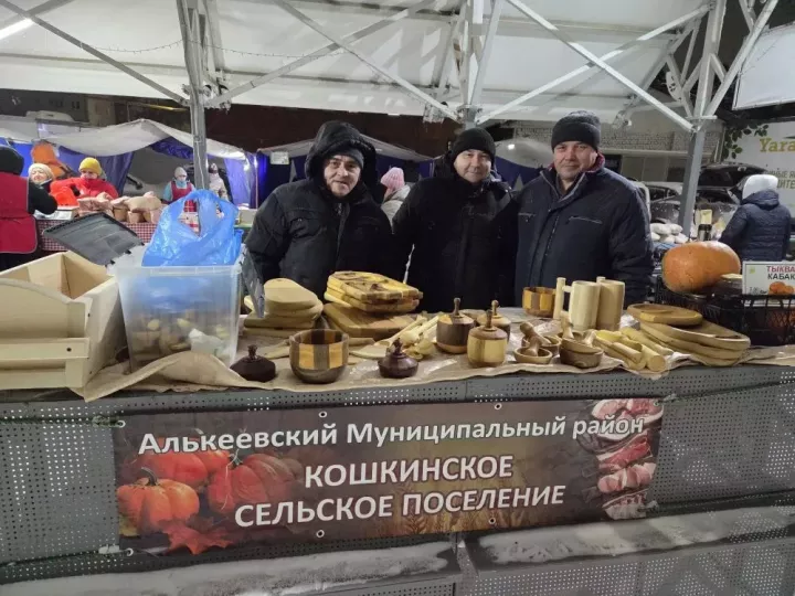 Әлки районы Казанда ярминкәдә катнашты