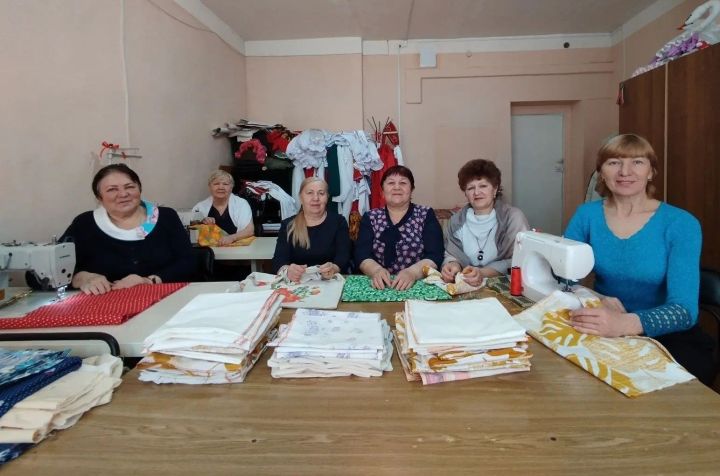 Женщины из села Борискино помогают бойцам-землякам участвующим в зоне СВО
