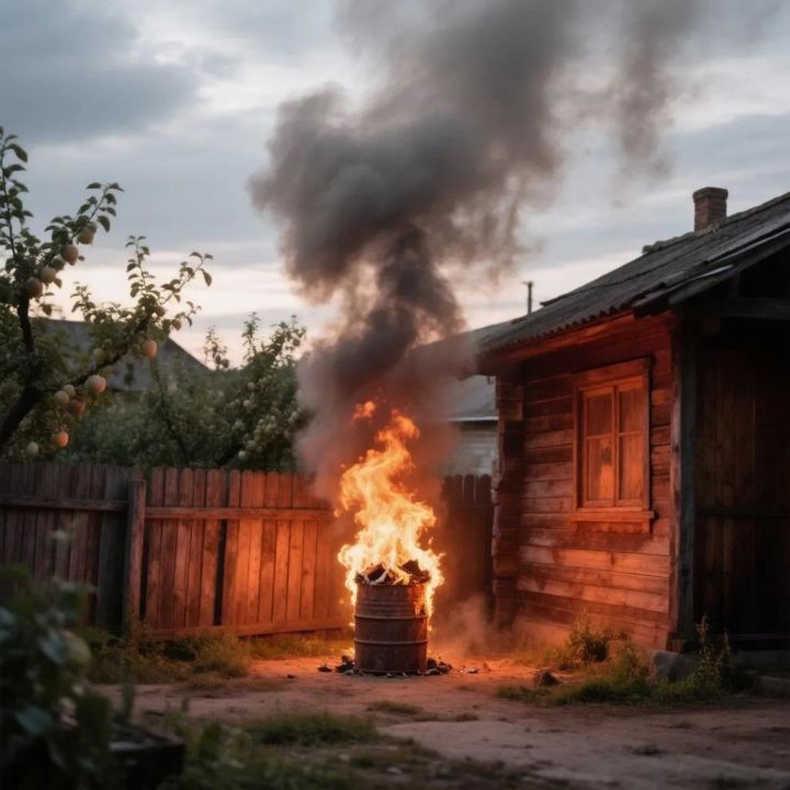 Алькеевский район: требования пожарной безопасности к месту сжигания мусора