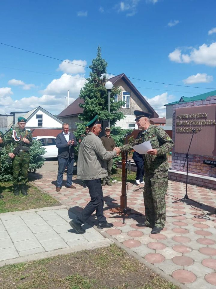 В Алькеевском районе отпраздновали День пограничника