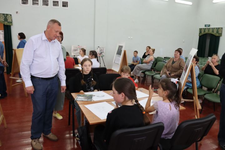 В Алькеевском  районе прошел фестиваль искусства «Мой папа — Герой»