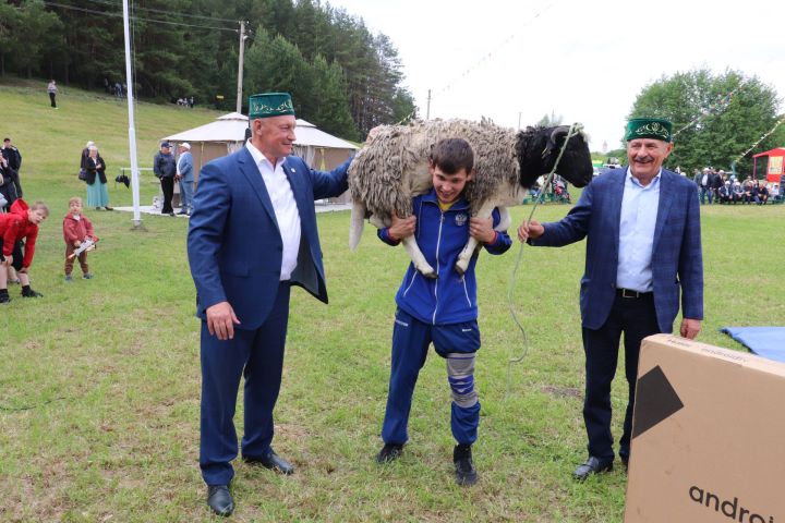 Сабантуй в Алькеевском районе прошел очень насыщенно