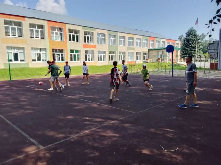 Соревнования  по баскетболу прошли  в селе Юхмачи