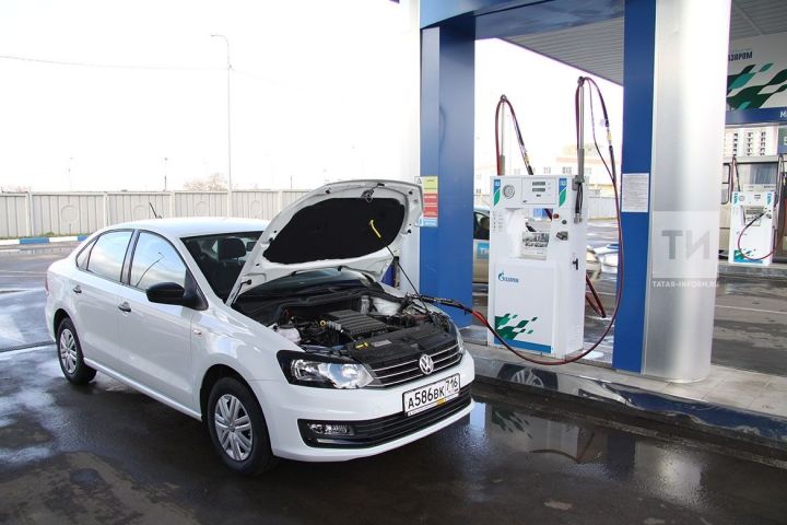 В 2018 году в Татарстане перевели на газ рекордное количество машин